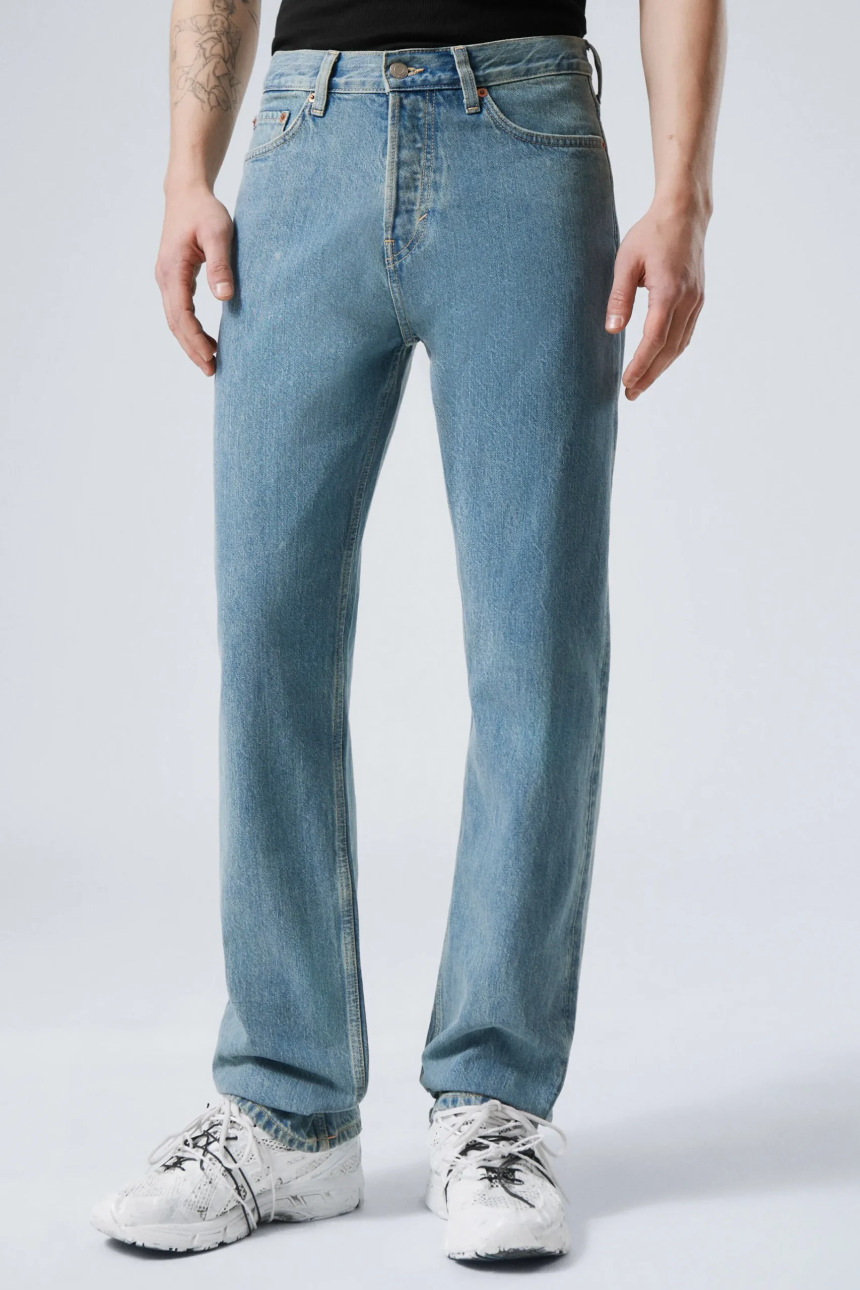 Weekday SPACE RELAXED STRAIGHT LEG JEANS> Jeans
