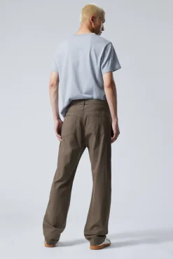 Weekday SPACE RELAXED STRAIGHT TROUSERS><noscript><img width=