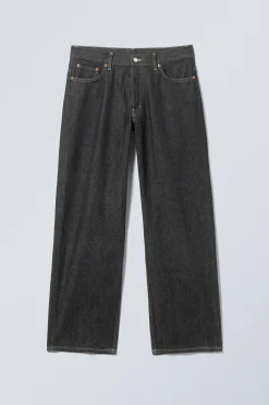 Weekday SPHERE LOW RISE LOOSE STRAIGHT LEG JEANS><noscript><img width=