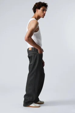 Weekday SPHERE LOW RISE LOOSE STRAIGHT LEG JEANS><noscript><img width=