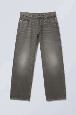 Weekday SPHERE LOW RISE LOOSE STRAIGHT LEG JEANS><noscript><img width=