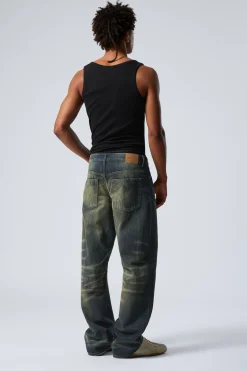 Weekday SPHERE LOW RISE LOOSE STRAIGHT LEG JEANS><noscript><img width=