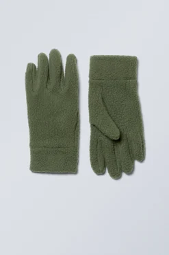 Weekday SPORTY FLEECE GLOVES>Women Gloves