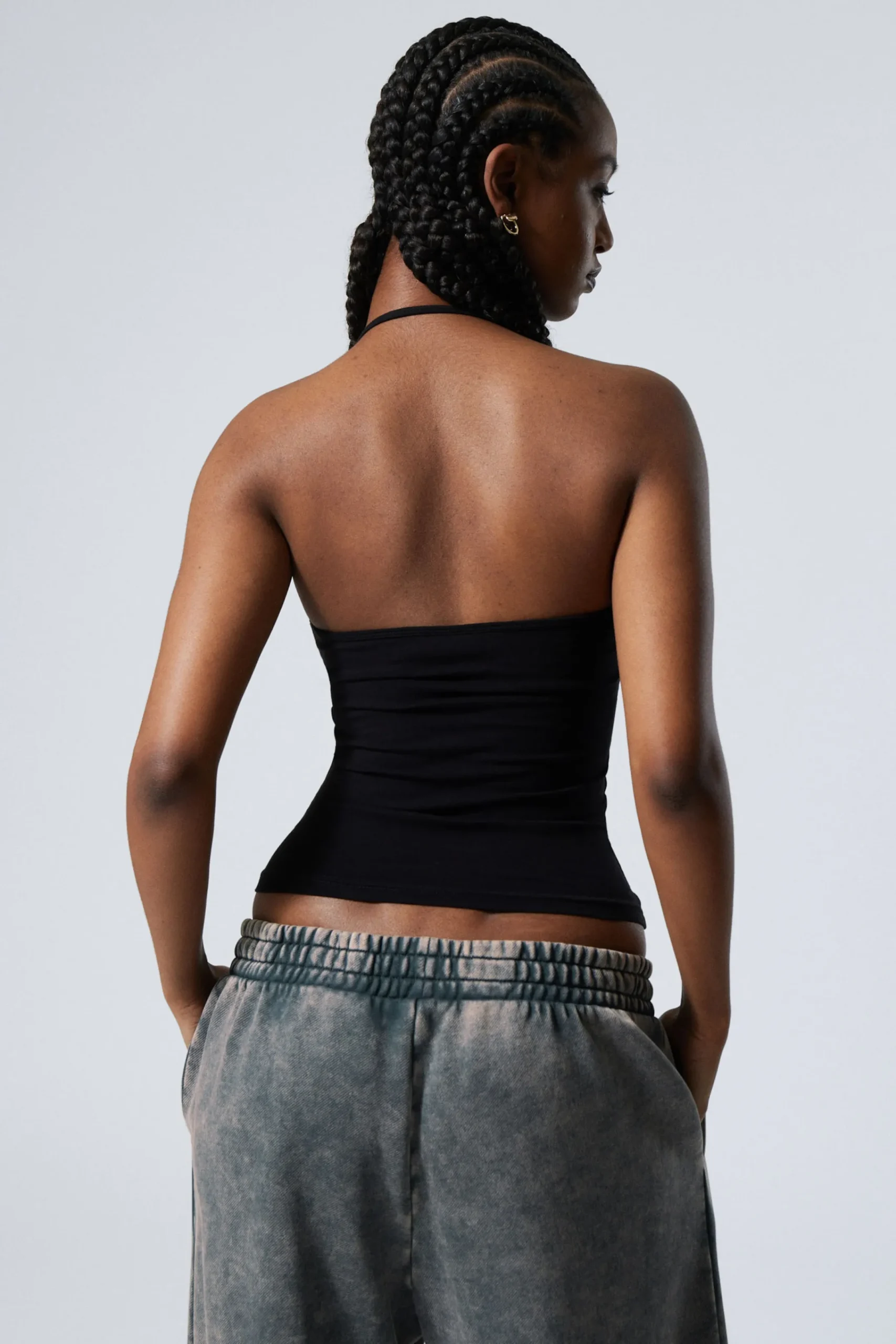Weekday STRAP HALTER TANK TOP>Women Tops