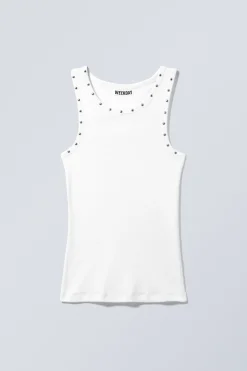 Weekday STUD DETAILED TANK TOP>Women Tops