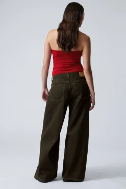 Weekday TELESCOPE LOW LOOSE WIDE JEANS><noscript><img width=
