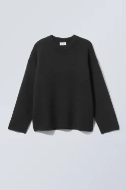 Weekday TEO OVERSIZED WOOL BLEND KNIT SWEATER><noscript><img width=