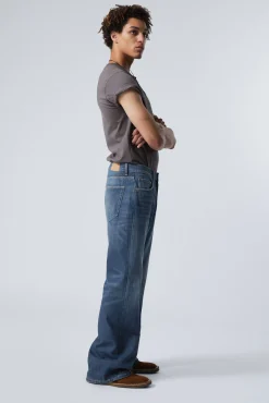 Weekday TIME LOOSE BOOTCUT LEG JEANS><noscript><img width=