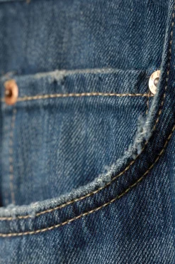 Weekday TIME LOOSE BOOTCUT LEG JEANS><noscript><img width=