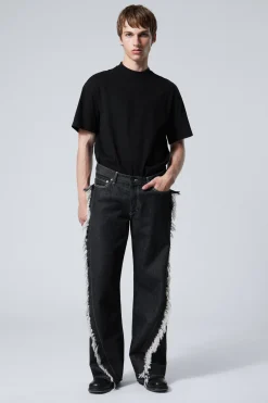 Weekday TWIST RELAXED FRAYED JEANS><noscript><img width=