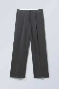 Weekday UNO LOOSE LINEN SUIT TROUSER><noscript><img width=