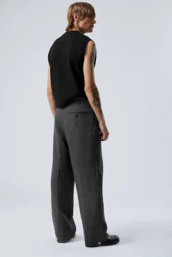 Weekday UNO LOOSE LINEN SUIT TROUSER><noscript><img width=