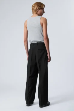 Weekday UNO LOOSE SUIT TROUSERS><noscript><img width=