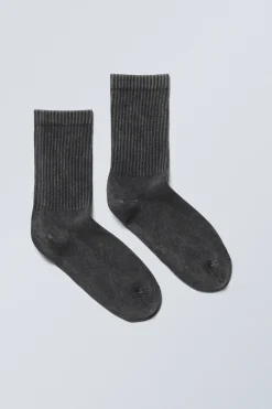 Weekday WASHED PRINT SPORT SOCKS>Women Socks