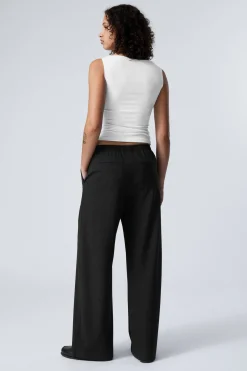 Weekday WIDE PULL ON SUITING TROUSERS><noscript><img width=