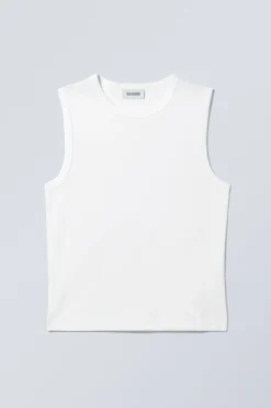 Weekday WIDE SHOULDER FITTED TANK TOP><noscript><img width=