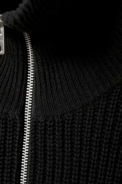 Weekday WOOL-BLEND HALF-ZIP TURTLENECK SWEATER><noscript><img width=